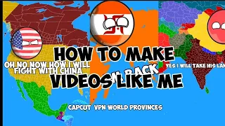 How to make countries in a nutshell video🔥🔥🥵|| Make videos like me Countryball videos Animated