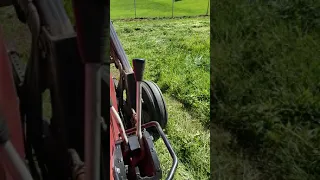 POV Ih 966 mowing hay