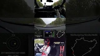 Modified GR Yaris in the wet - Nürburgring Nordschleife Part 2/10