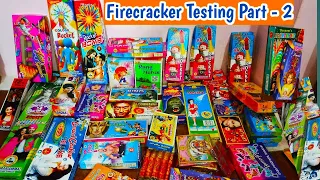 Diwali Cracker Stash Testing Part - 2 | Different Types of Firecracker Testing | Diwali Fireworks