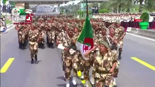 شاهد دخول مهيب لمربع القوات الخاصة الجزائرية🇩🇿 احتفال الذكرى 60 للاستقلال تحيا الجزائر 🇩🇿