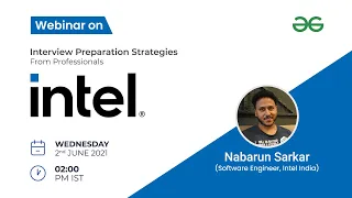 Webinar | Interview Preparation Strategies with Professionals | Intel