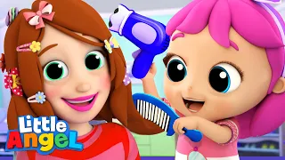 My Beauty Salon | Baby John Songs And Little Angel Nursery Rhymes