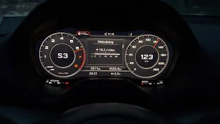 Audi Q2 35 TFSI S tronic Acceleration Speedometer Tacho