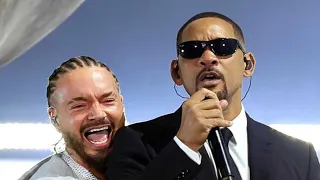 Will Smith Makes Surprise Men in Black Appearance as He Performs with J Balvin at Coachella