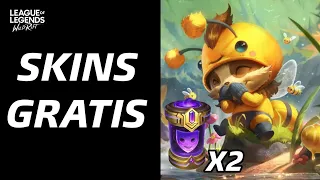 RIOT REGALA 2 SKINS TOTALMENTE GRATIS 🤯 GUÍA DE EVENTO ANIVERSARIO - WILD RIFT.