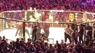 McGregor vs Khabib  / conor attacked by khabib's crew / aftermath fight