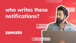 Zomato has new notifications writer ft. Vicky Kaushal | Sam Bahadur