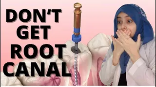 DONT GET A ROOT CANAL !!Before watching this video(Root Canal Explained)