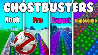 Ghostbusters Theme Noob to Impossible (Fortnite Music Blocks)