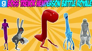 BOSS TREVOR HENDERSON CREATURES BATTLE ROYALE! - Garry's Mod Sandbox