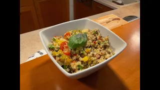 Moroccan- Couscous and lentil salad | Puja Hive