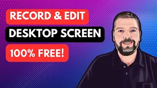 How To Record Desktop Screen Tutorial | Free Screen Recording Software