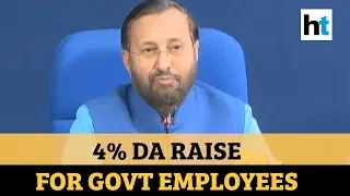 Cabinet clears 4% DA raise for central government employees: Javadekar
