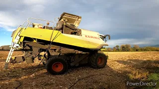 GoPro AgroVlog 1# | fúkanie kombajnu | Claas Lexion 600