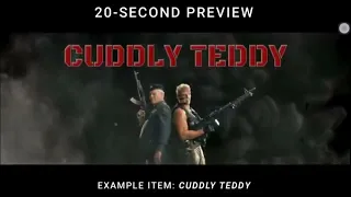 Dolph Lundgren funny cuddly teddy 🤣🤣