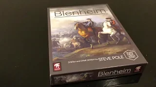 Informal Unboxing of The Battle of Blenheim, 1704