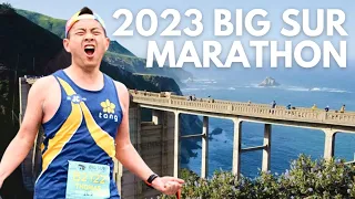 Toughest Gale Winds at Big Sur Marathon 2023