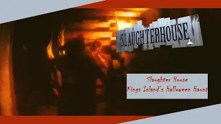 Slaughter House haunted maze at Kings Island's Halloween Haunt (2019) - my complete walk-through
