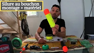 MATERIEL COMPLET POUR LE SILURE AU BOUCHON