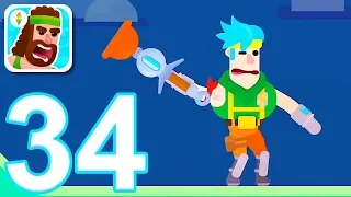 Bowmasters - Gameplay Walkthrough Part 34 - 2 New Characters (iOS)