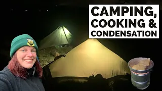 CAMPING | COOKING | CONDENSATION It's another winter #wildcamp in the SHIRE! #trangia 🌧️🏕️🧑🏻‍🍳