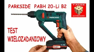 Parkside PABH 20-Li B2  - Akumulatorowa wiertarka udarowa z Lidla, która ma moc... możliwości ;)