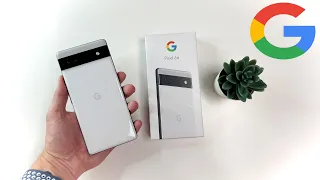 Google Pixel 6a (Chalk) - Unboxing & First Impressions