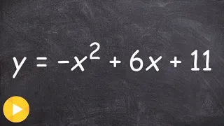 How do you convert from standard form to vertex form of a quadratic