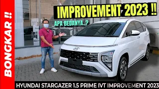 Bongkar !! HYUNDAI STARGAZER 1.5 PRIME IMPROVEMENT EPB 2023  || Review Exterior & Interior Terbaru