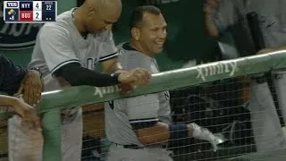 NYY@BOS: A-Rod enjoys final game at Fenway with Yanks