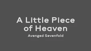 A Little Piece of Heaven - Avenged Sevenfold (Lirik dan Terjemahan)