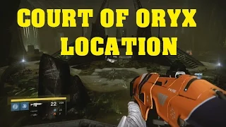 DESTINY HOW TO GET TO COURT OF ORYX