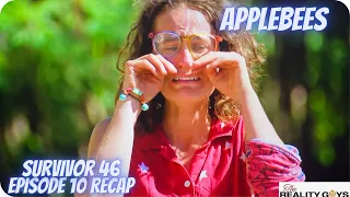 Applebees: Survivor 46 Episode 10 Review #Survivor