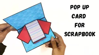 Cards for scrapbook | Scrapbook Card Ideas | Pop up Card For Scrapbook | Crafteholic