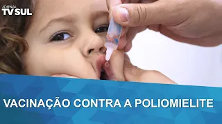 Campanha de Vacinação contra a Poliomielite para Crianças e adolescentes começa no dia 8 de Agosto