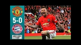 Man United legends vs Bayern Munich legends 5 0 Extended Highlights  & All Goals   2019