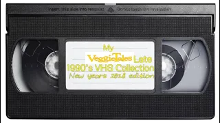 My Veggie Tales Late 90’s VHS Collection (New Years 2018 Edition)