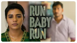 Aishwarya keeps the yarn spinning | Run Baby Run Movie Scenes | RJ Balaji | Aishwarya Rajesh | API