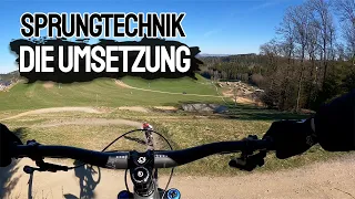 Mountainbike Fahrtechnik & Sprungtechnik Kurs | Die Umsetzung | Bikepark Olpe 2022 | Bike and Ride