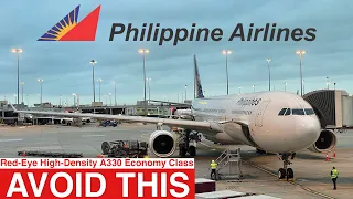 AVOID Flying PHILIPPINE AIRLINES to Australia | High Density A330 Economy Class