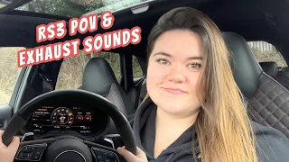 Audi RS3 POV & Exhaust Sound!