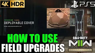 How to Use Field Upgrades MW2 | MW2 Field Upgrades | Modern Warfare 2 Field Upgrades Use | COD MW2