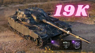 19K Damage + block 10 Kills T95/FV4201 Chieftain World of Tanks