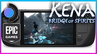 Kena Bridge Of Spirits Steam Deck Gameplay - Epic Game Launcher