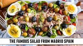 The Most LEGENDARY Salad from Spain | Ensalada de San Isidro Recipe