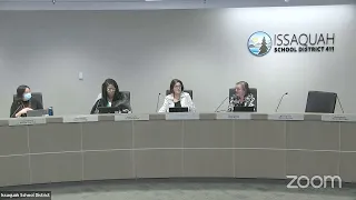 Issaquah School District Board Meeting 1/26/2023