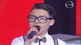 Sebastián canta Yo no me doy por vencido - La Voz Kids Perú - Semifinales - Temporada 1