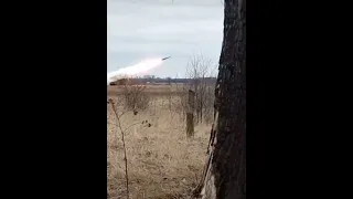 Ukrainian Surface-To-Air Missile Launch