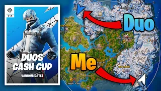 We Played the Duo Cash Cup as SOLOS!
